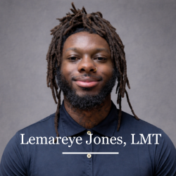 Headshot of Lemareye Jones, a licensed massage therapist at Division Chiropractic in Chicago