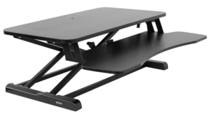 Photo of a desk riser like we use in our Wicker Park office