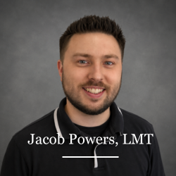 Portrait of Jacob Powers, licensed massage therapist at Division Chiropractic