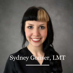 Portrait of Sydney Gonser, licensed massage therapist at Division Chiropractic